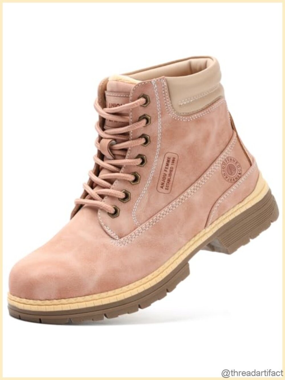 Women's Waterproof Ankle Hiking Boots Lightweight Casual Outdoor Combat